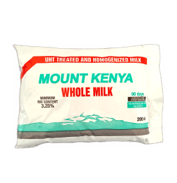 Meru Central Dairy Co-operative Union Ltd (Mount Kenya Milk) Mount Kenya Milk ESL 200ml