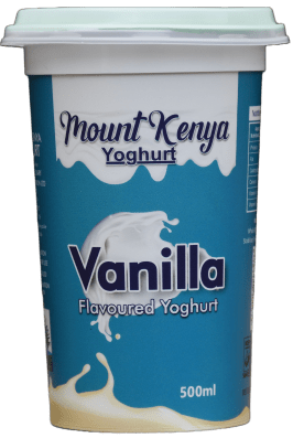 Mount Kenya Yoghurt Vanilla 500ml