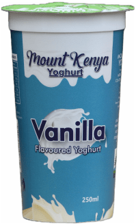 Mount Kenya Yoghurt Vanilla 250ml