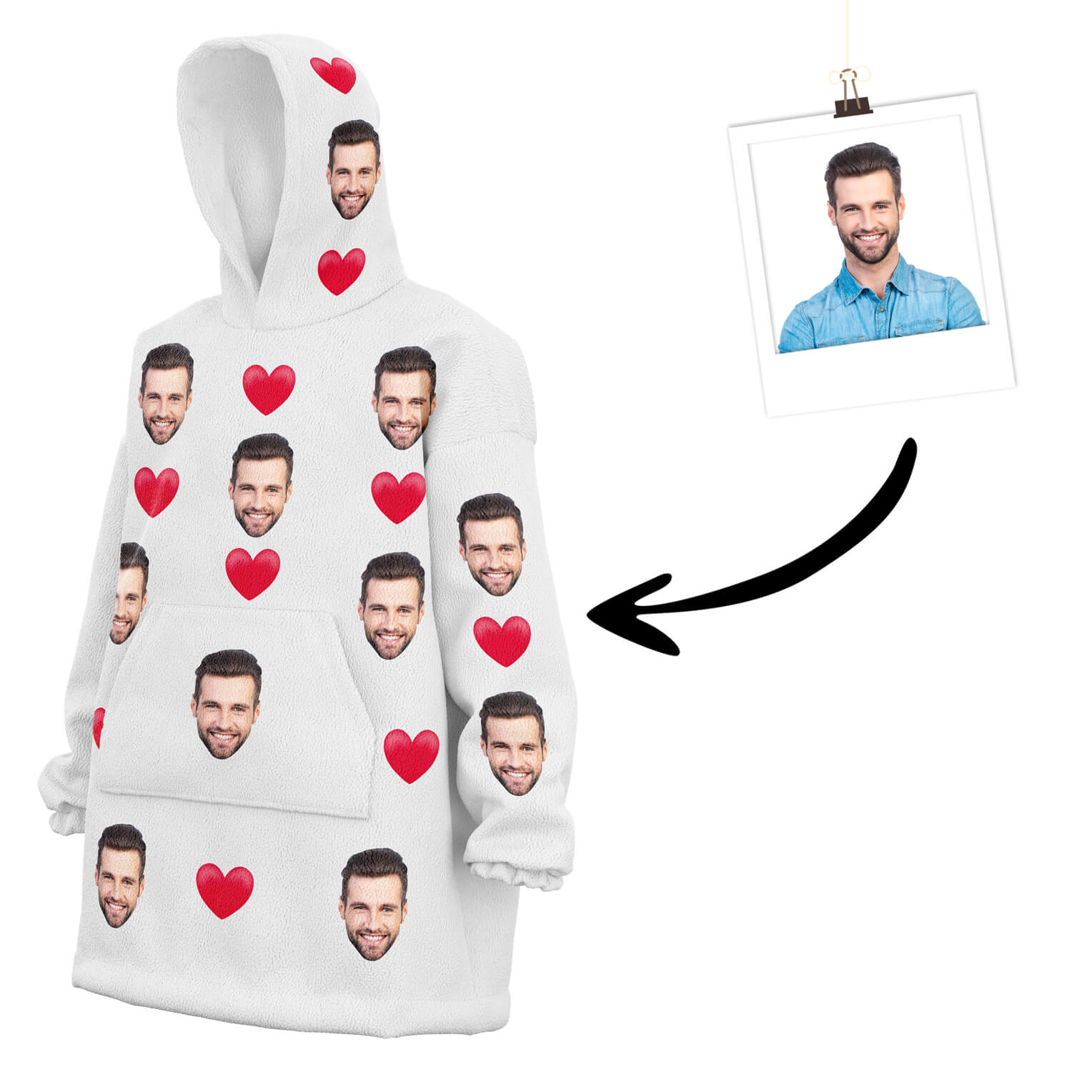 SuperHoodie Custom Love Hoodie