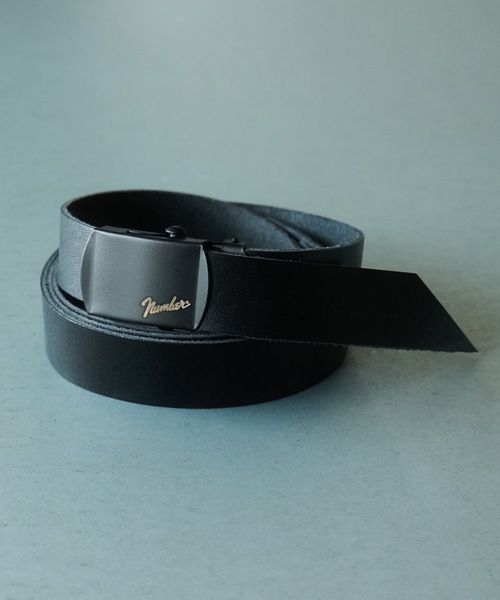 NUMBER (N)INE LEATHER GACHA BELT / レザー ガチャ ベルト