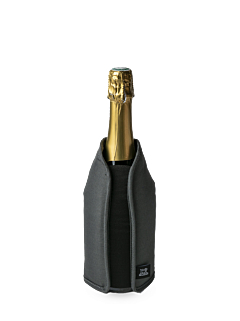 Peugeot Saveurs Expandable wine & champagne cooler, gray, 23 cm