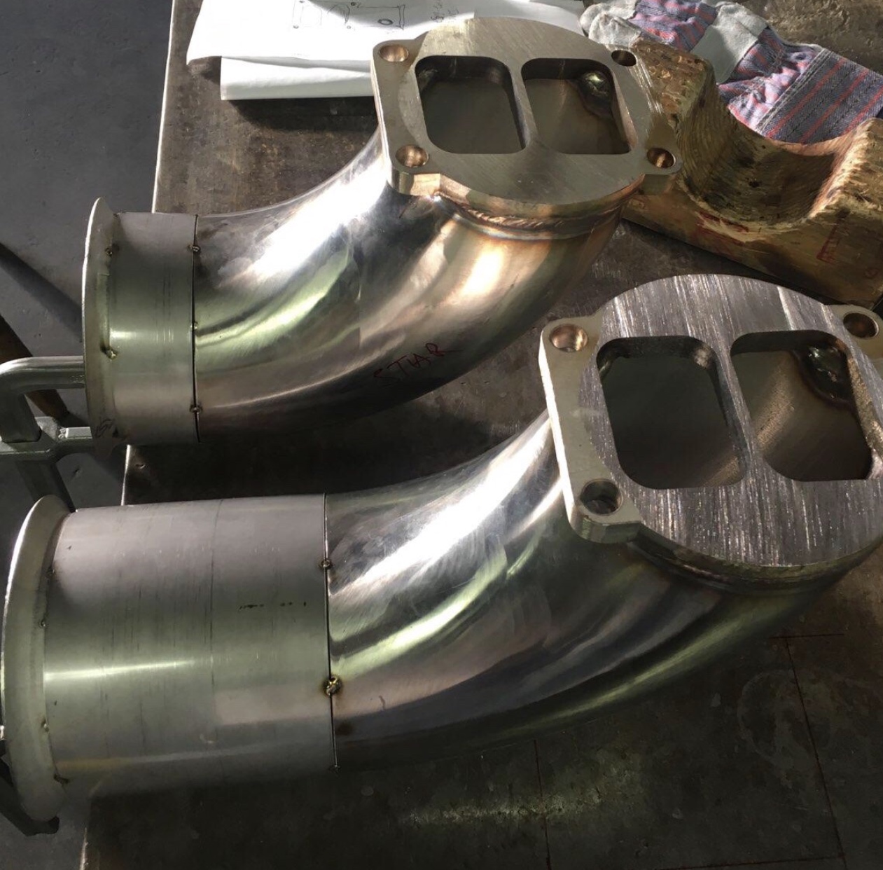 Boostpower USA CUSTOM TURBO EXHAUST PARTS