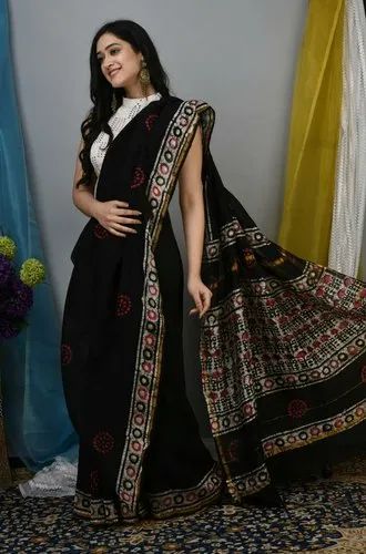 Chanderi Silk Cotton Saree