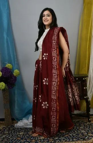 Chanderi Silk Cotton Saree