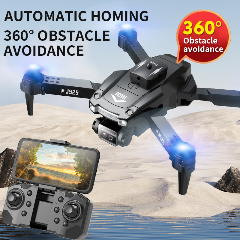 folding Drone with Camera 8k Dual Obstacle Avoidance Folding Following Drone