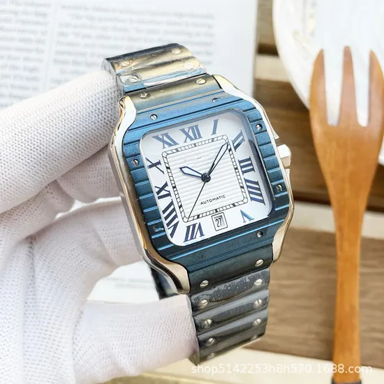 Quanzhou Hui'an Guangyu Jin Trading Co., Ltd. 5A 1: 1 Replica Mechanical Watch, The BV Factory Santos Model Features a Diameter of...