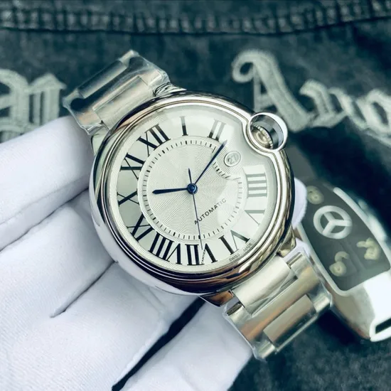 Factory Vs Factory Zf Factory Direct Sales Blue Balloon Size Fully Automatic Mechanical Watch Men's Watch Women's Watch Couple Diamond Set