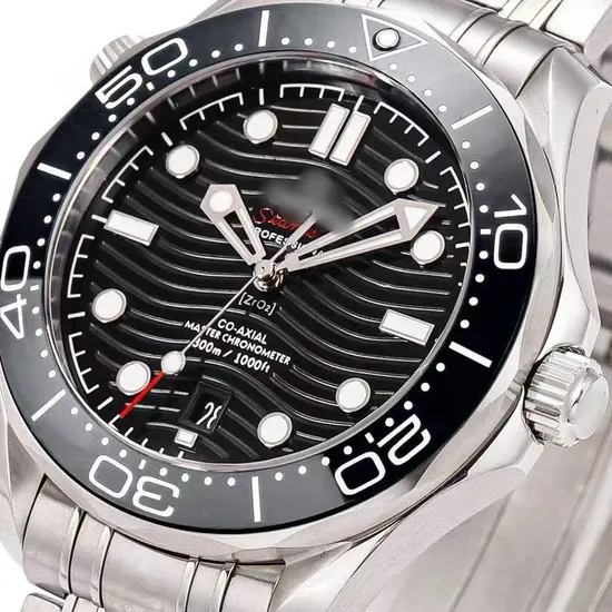 C Factory Zf Factory Oujia Haima Series Mechanical Watch Luminous Ceramic Ring 8800 Sports Men's Luxury Watch