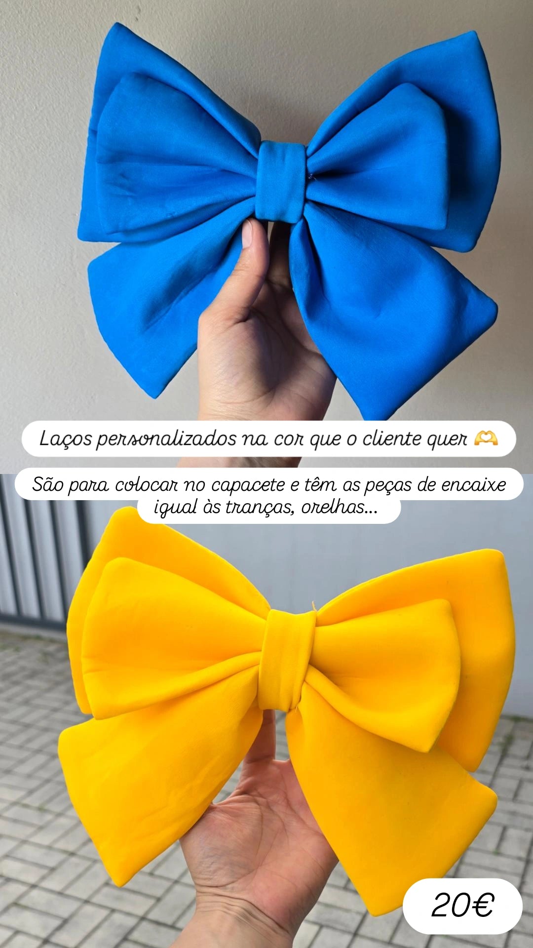 A Loja da Lauu Laços em Tecido Personalizado