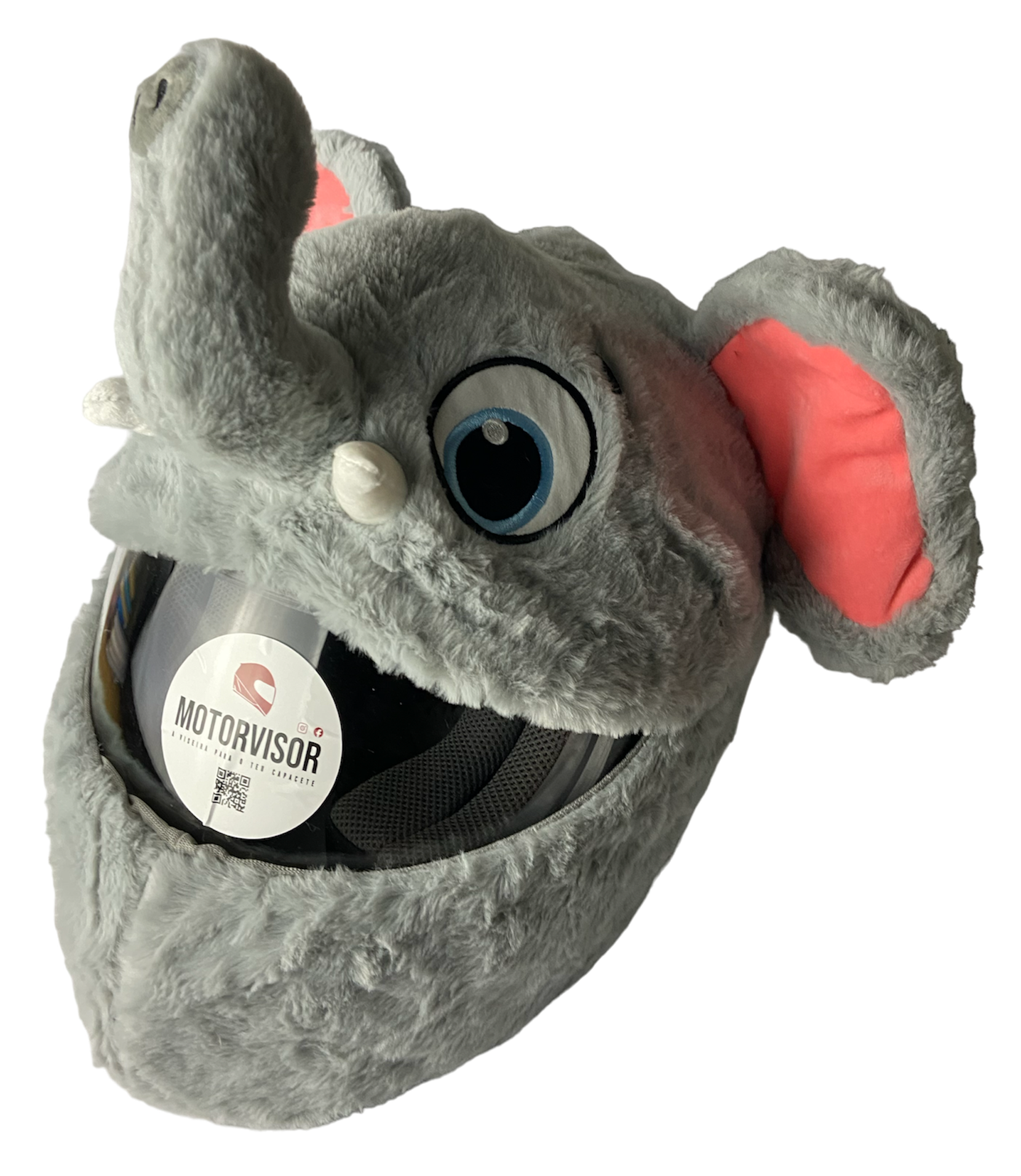 Motorvisor Motorcycle Helmet Cover - Elefante