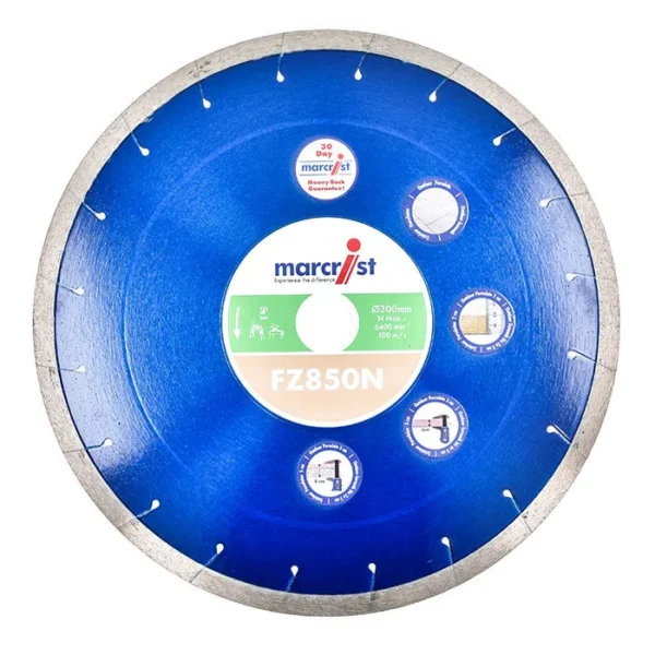 Marcrist FZ850N Special Blade for Outdoor Ceramics and 2 – 3 cm Vitrified Porcelain