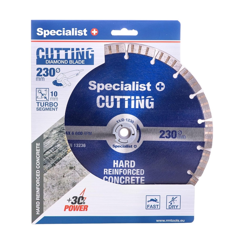 Specialist+ SPECIALIST+ diamond cutting disc PREMIUM, 230x10x22.2 mm