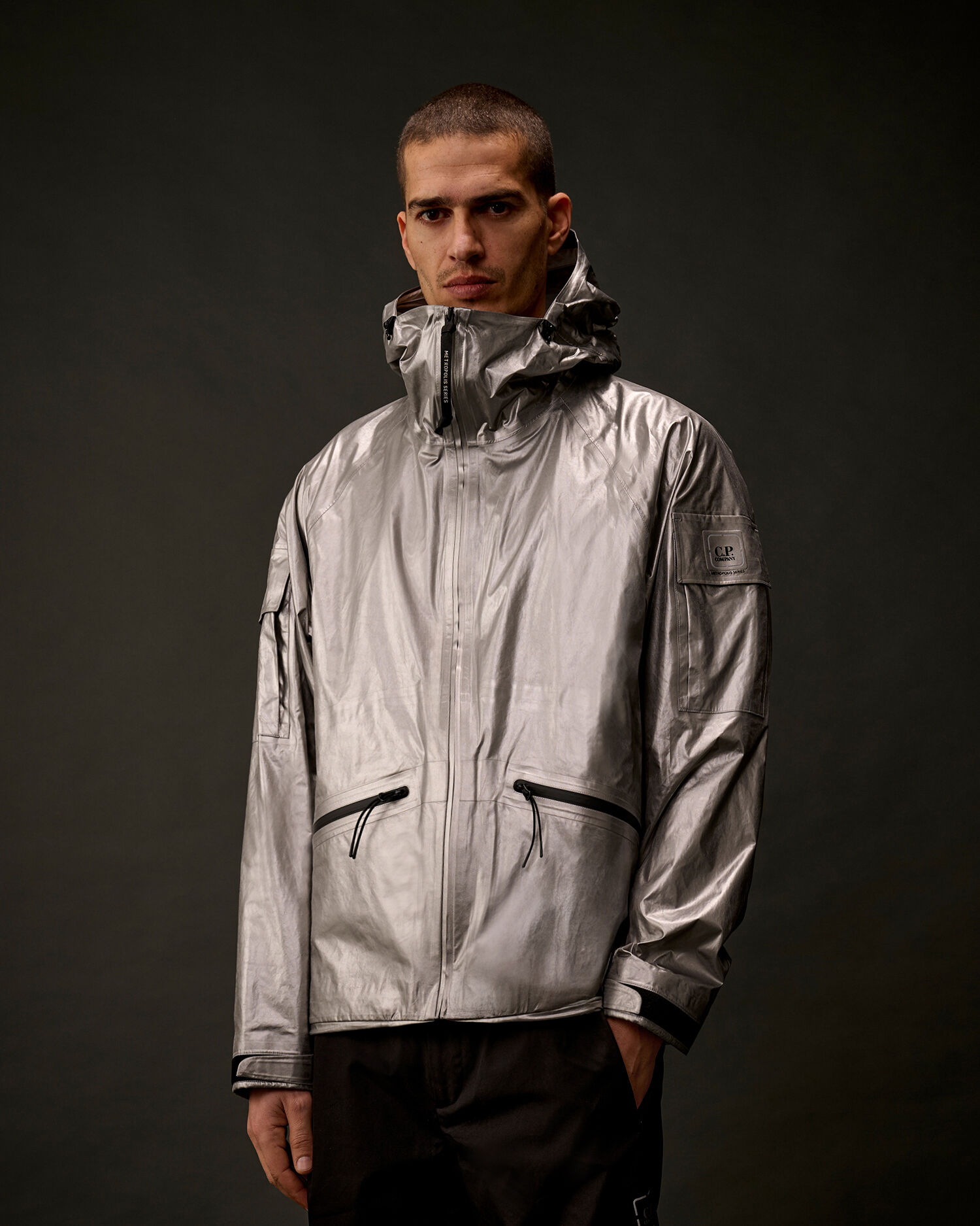 C.P. COMPANY MILAN STORE Metropolis Series Nano Titanium Hooded Jacket