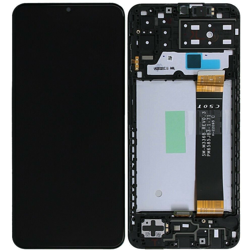 Teevo For Samsung Galaxy A13 4G A135 / A137 / 4G LCD Assembly With Frame Black /With Volume...