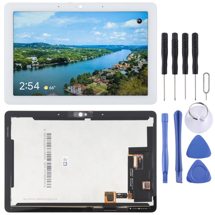 Supreme Phone Parts LTD For Google Nest HUB Max LCD Screen with Digitizer Full Assembly