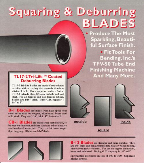 Tools For Bending Blades