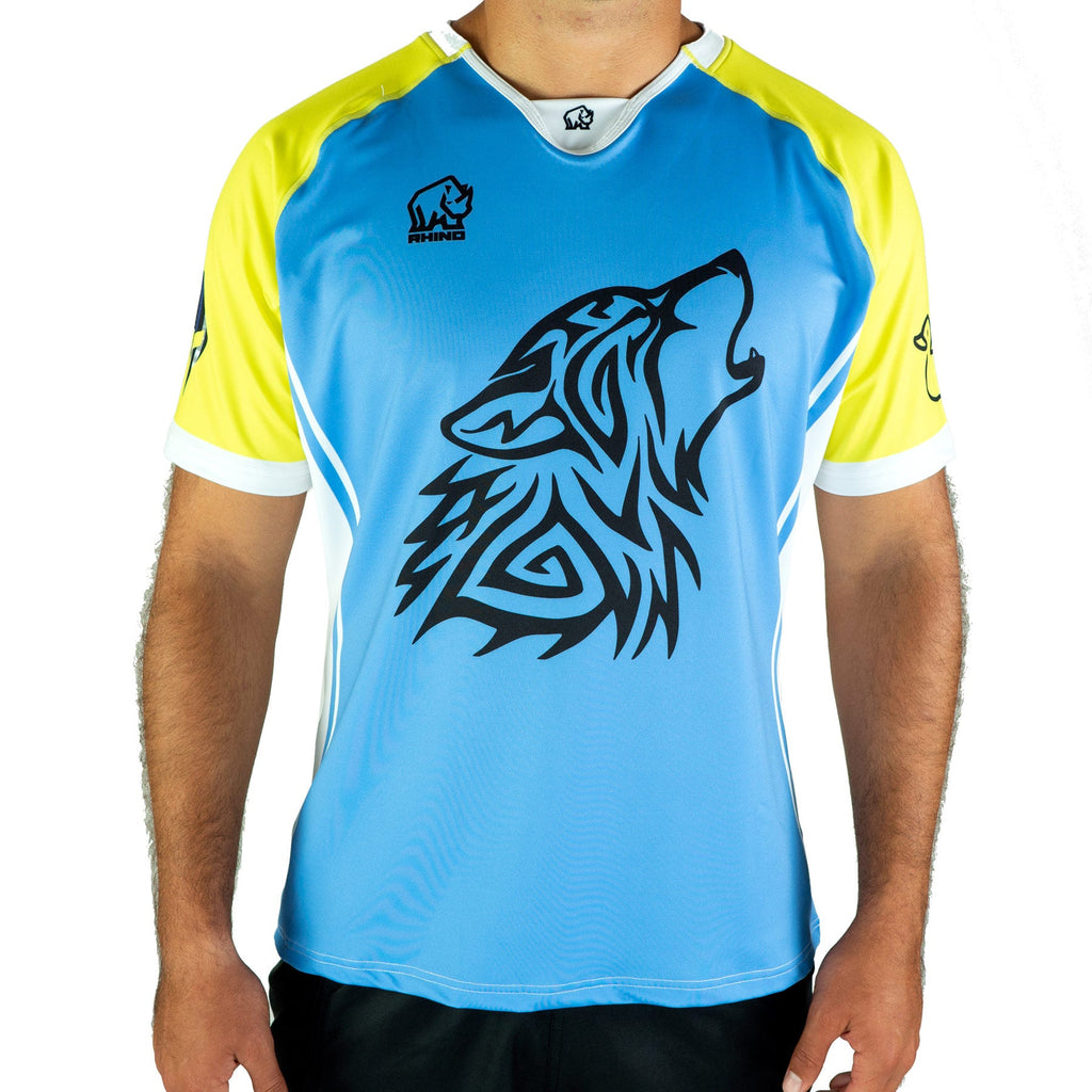 Rhino Rugby Men's Custom Sublimated Crash Fit 360 Rugby Jersey (Loose)