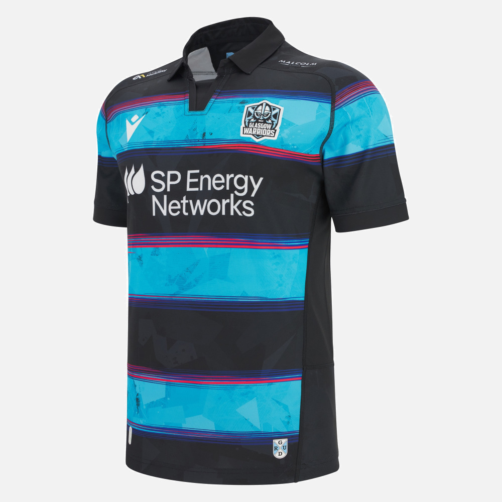 Macron Glasgow Warriors 2025/26 Euro Replica Shirt