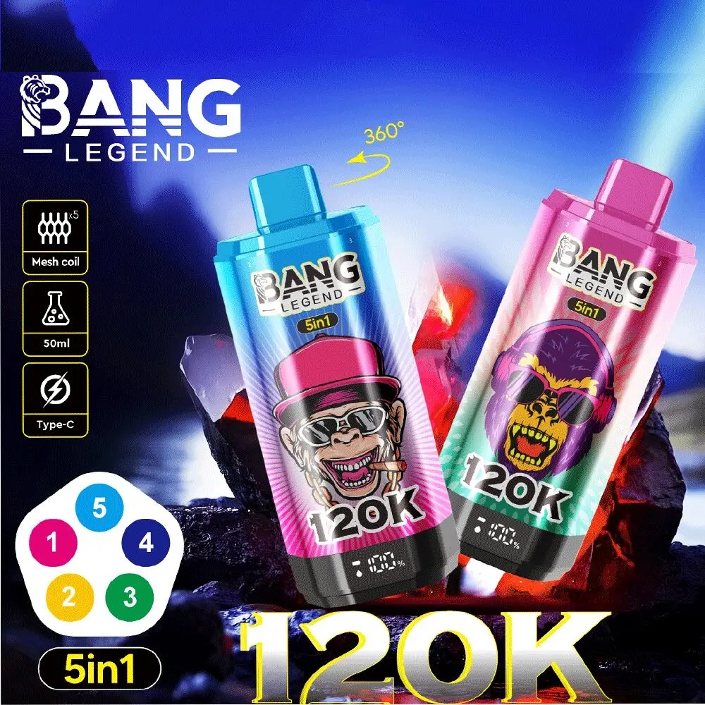 Bang Legend 120K 5-in-1 120000 Puffs