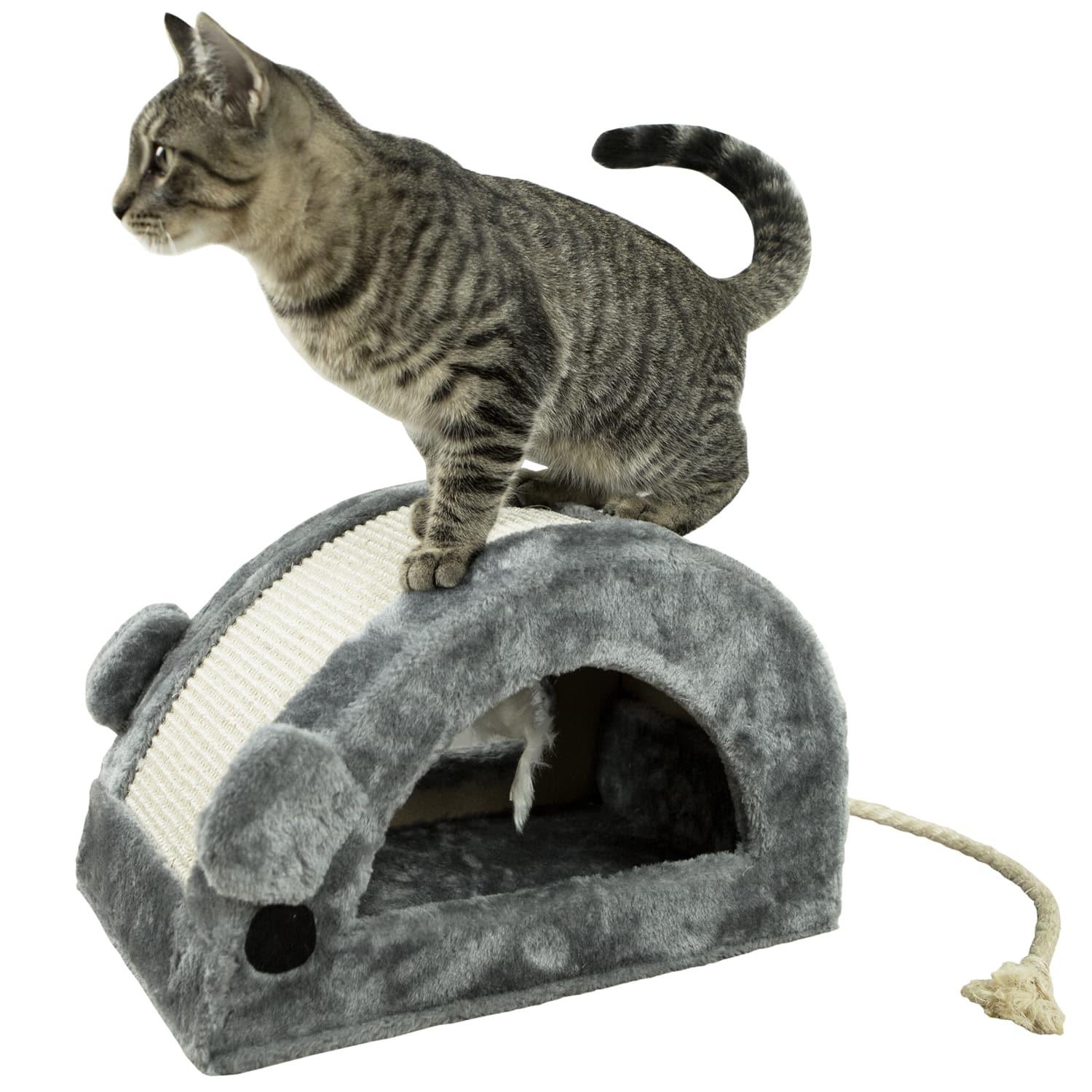Majestic Pet Products, Inc. "Scratch N' Hide" Mouse Scratcher