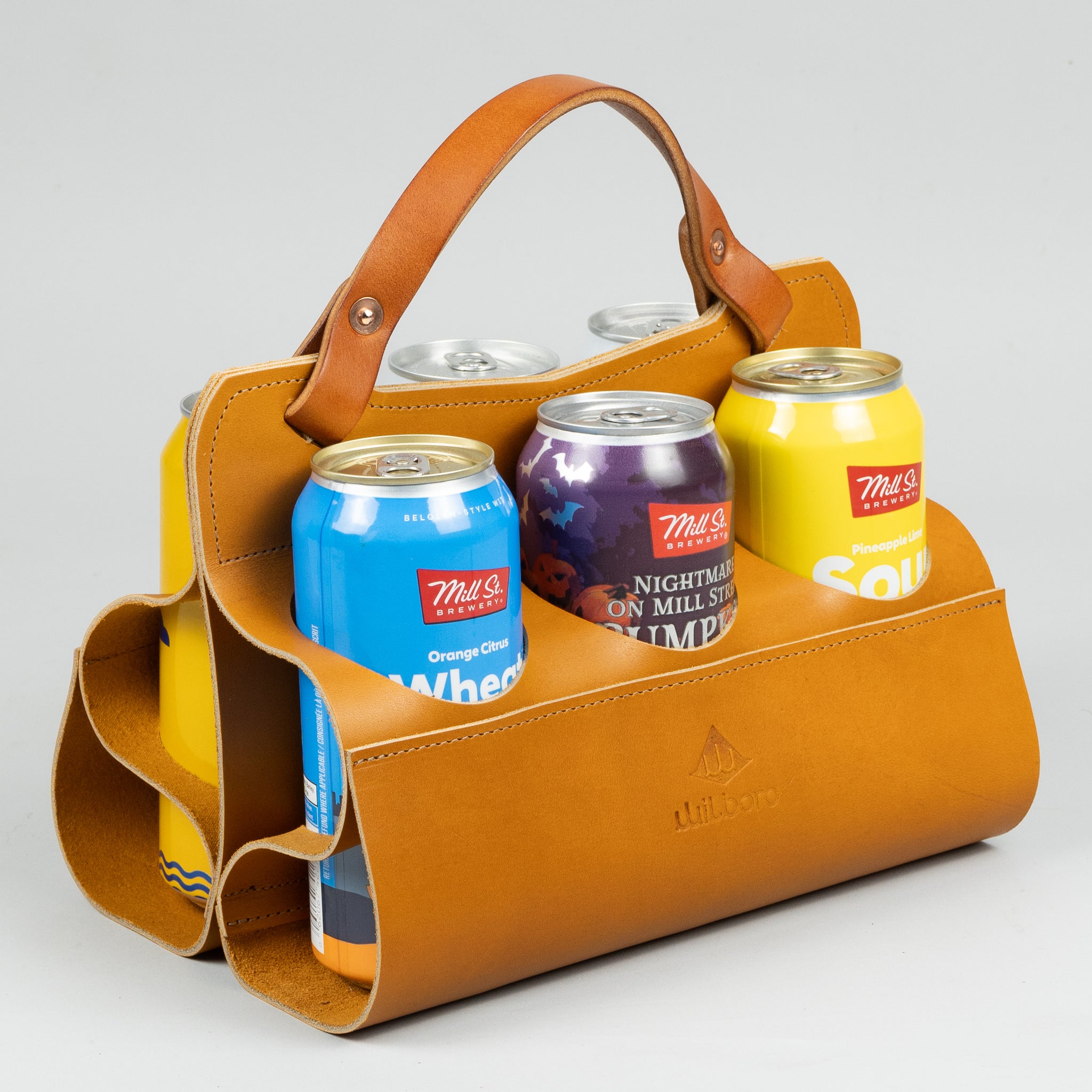 4 Can Caddy (light brown)