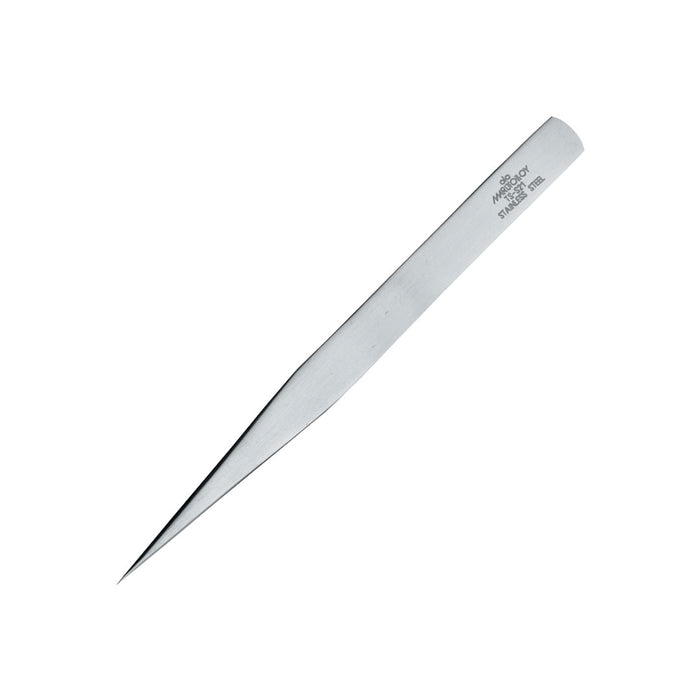 Marutolloy Marutolloy Stainless Steel Straight Plating Tweezers 4.9" (125mm)