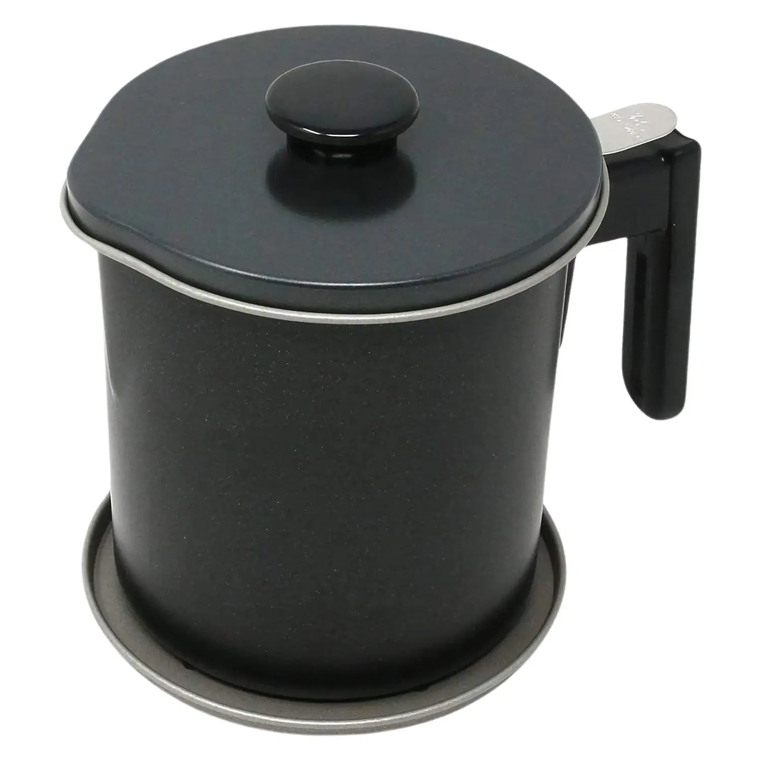 Shimotori Corporation Shimotori Black Figure Steel Oil Filter Pot