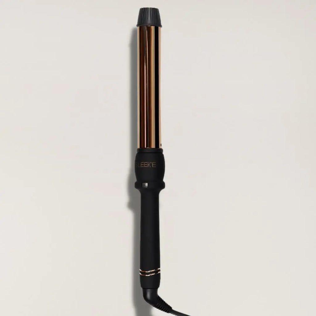 Sleek'e Hair 32mm — Black + Rose Gold Curling Wand