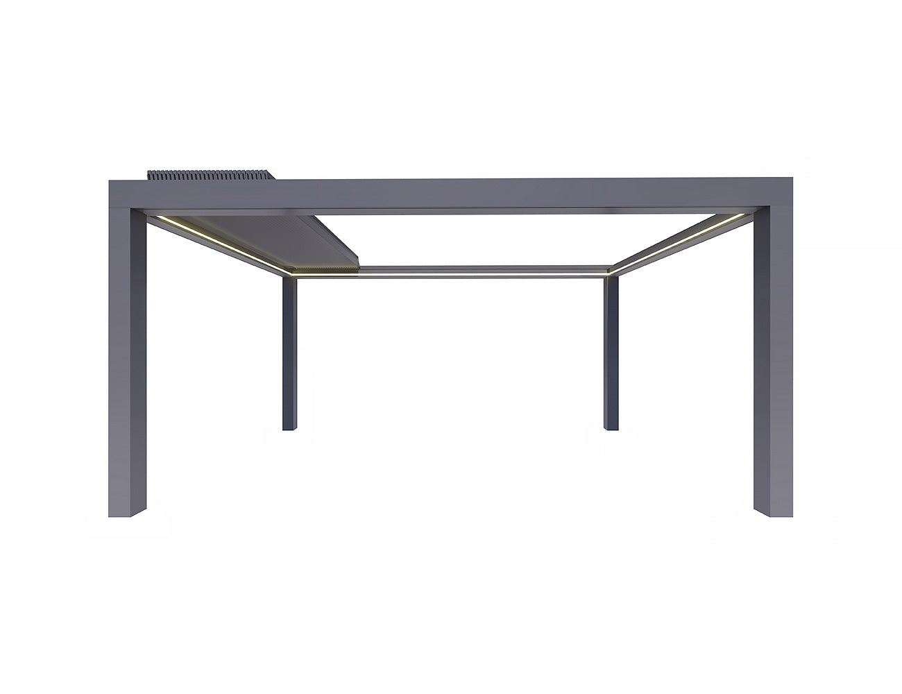 Living Culture Custom Mediterranean-SKY Retractable Louvred Pergola