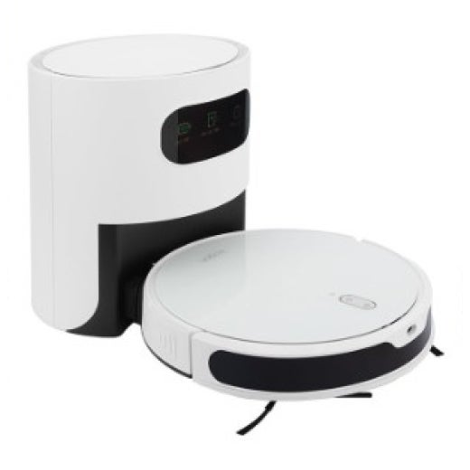 Kogan SmarterHome™ LX14 Laser Robot Vacuum Cleaner and Mop with Auto-Empty Dock (White)