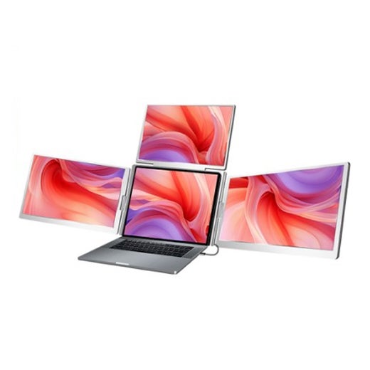 Kogan XPRESSO 15.6" Full HD Pro Triple Screen Tri-Fold Portable Monitor