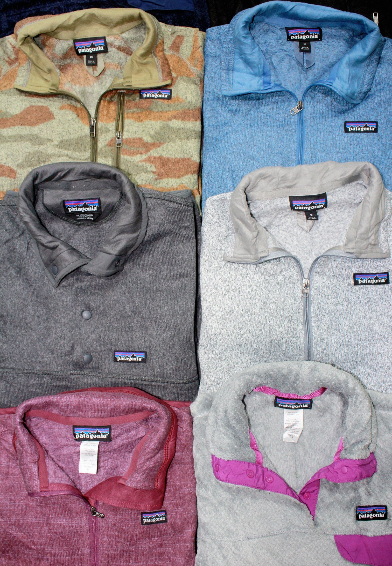US Fripe Wholesale 20X Patagonia Fleece