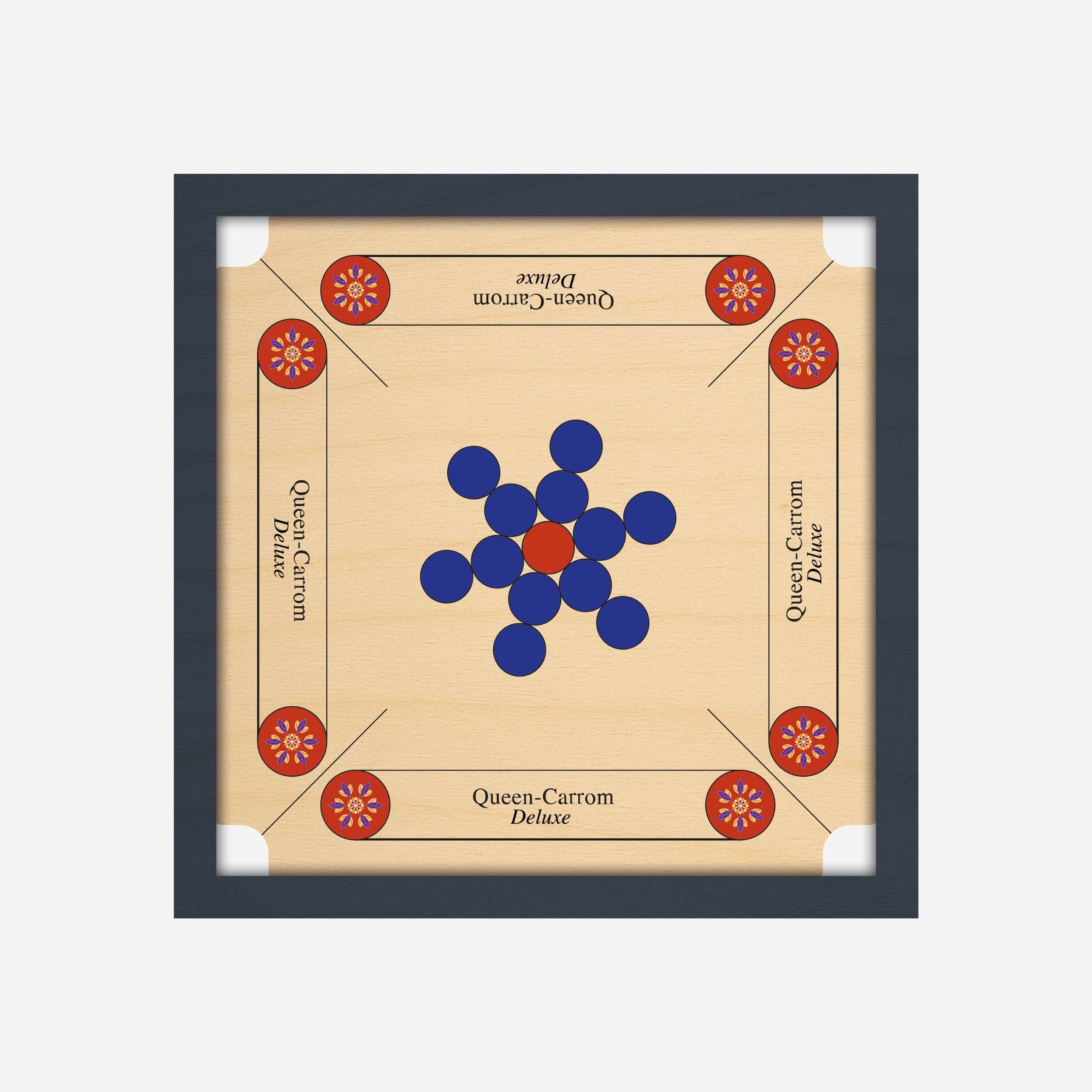 Queen Games GmbH Queen Carrom - To Go Deluxe