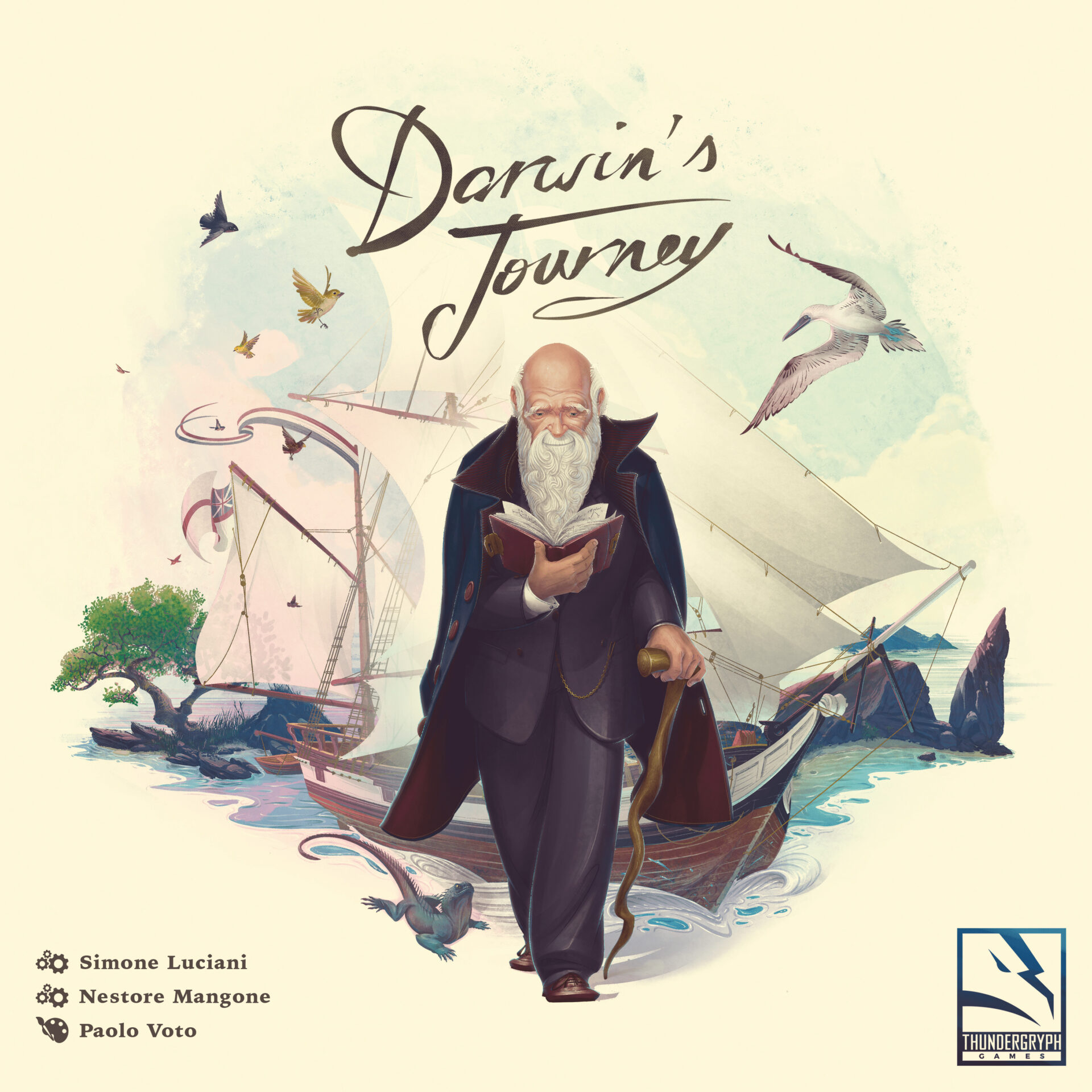 Panda Game Manufacturing Darwin's Journey