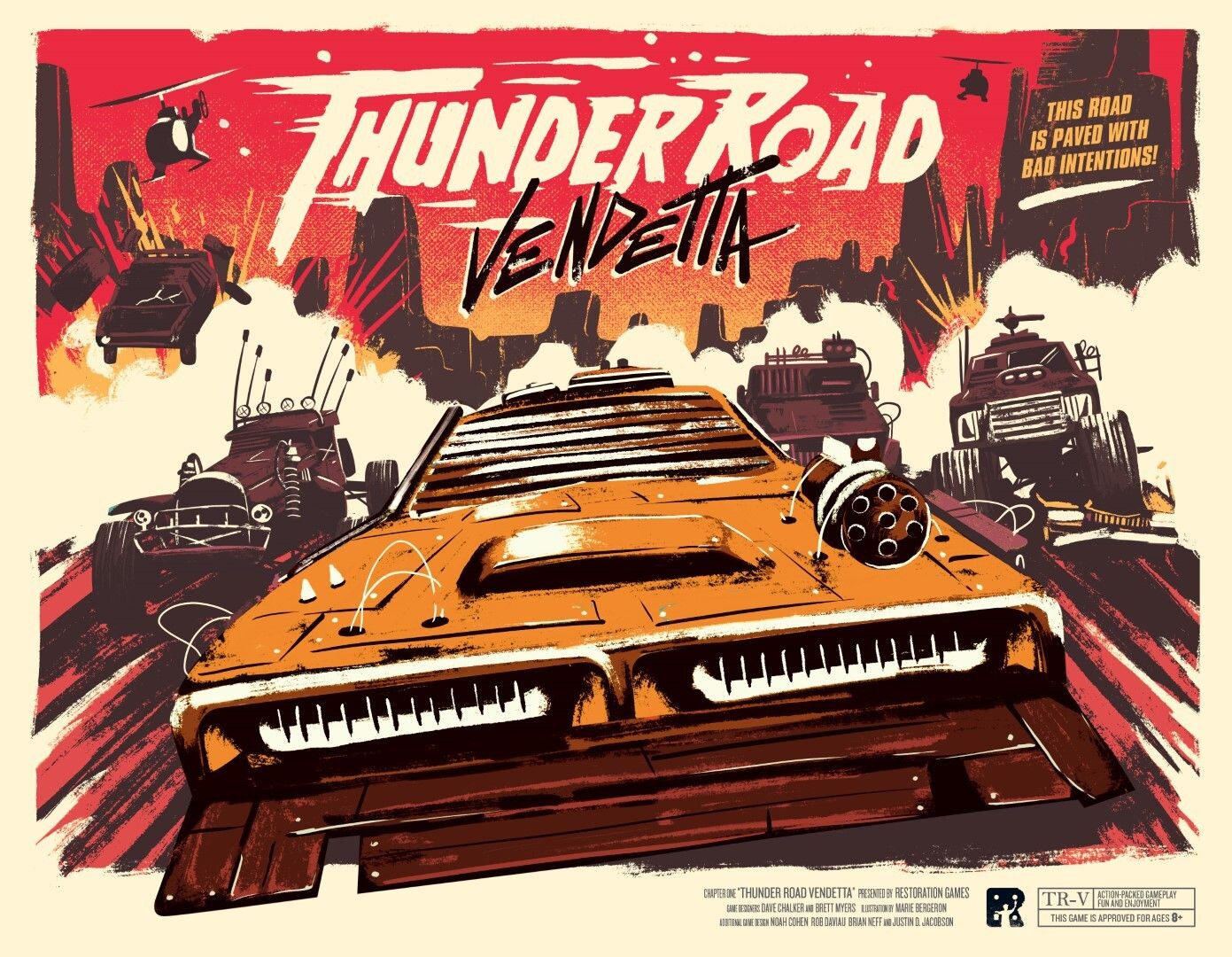 Panda Game Manufacturing Thunder Road: Vendetta
