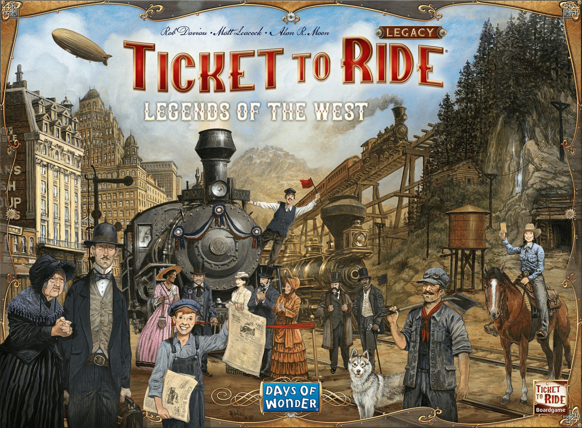 Ticket to Ride Legacy: Legends of the west