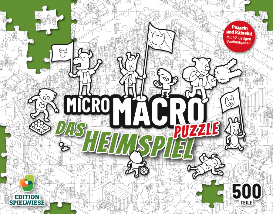 Edition Spielwiese MicroMacro Puzzle – Home Game