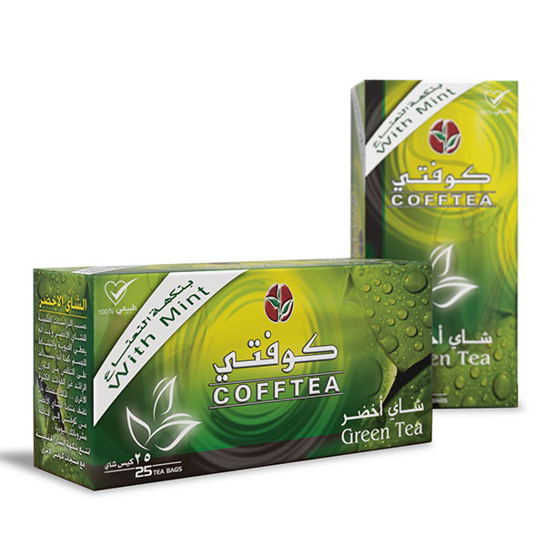 Cofftea Trading Co. Ltd Mint Green Tea (Teabags)