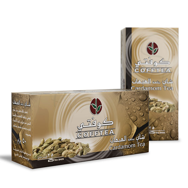 Cofftea Trading Co. Ltd Cardamom flavored Tea (Teabags)