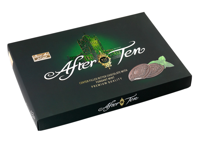 After Ten center Filled Chocolate With Fondant Mint