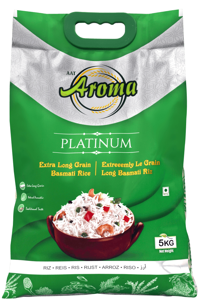 Aroma Agrotech Pvt. Ltd. Aroma Platinum Extra Long Basmati Rice