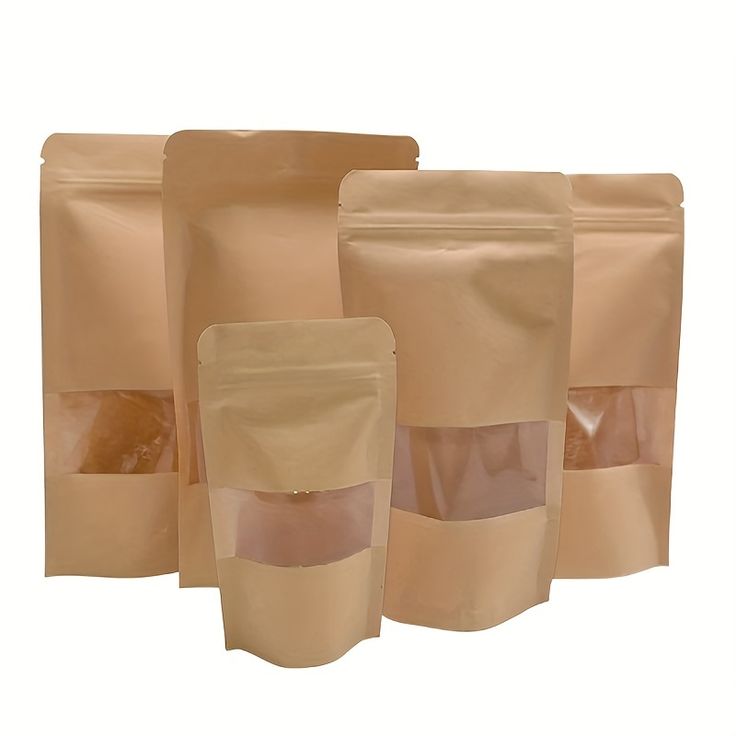 AV Prakritii International Private Limited Paper Pouch With Window - 20 x 30 cm