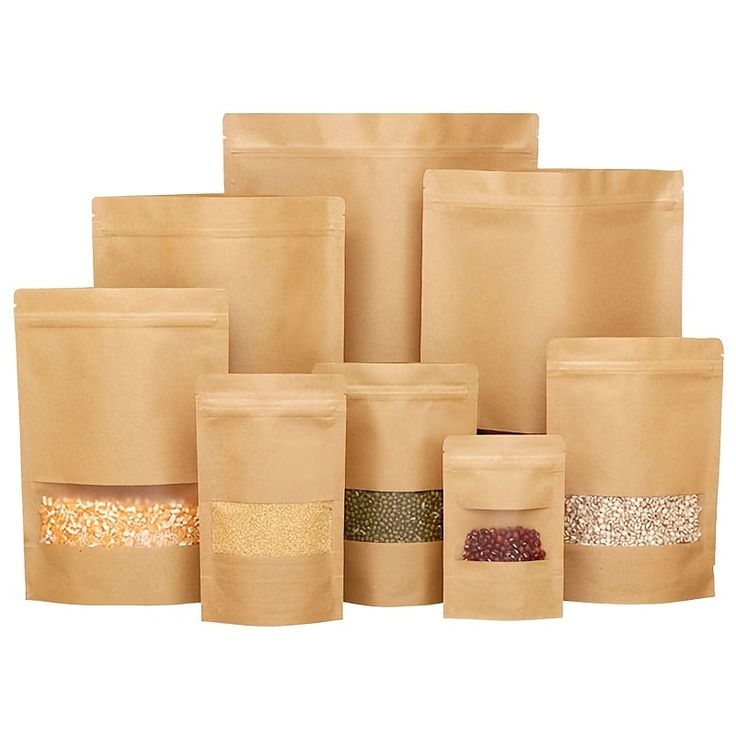 AV Prakritii International Private Limited Paper Pouch With Window - 11 x 29 cm
