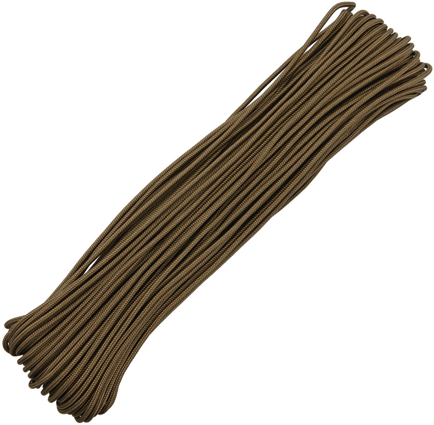 Extac Outdoors Pty Ltd Atwood Rope MFG 3/ 32 Paracord Coyote 100ft RG1154