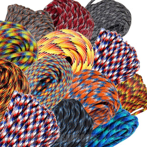 Plusarrows Archery Supply Atwood Rope 550 Paracord Hank (Multi Colour Patterns)