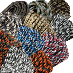 Plusarrows Archery Supply Atwood Rope 550 Paracord Braid (Camo Colors)
