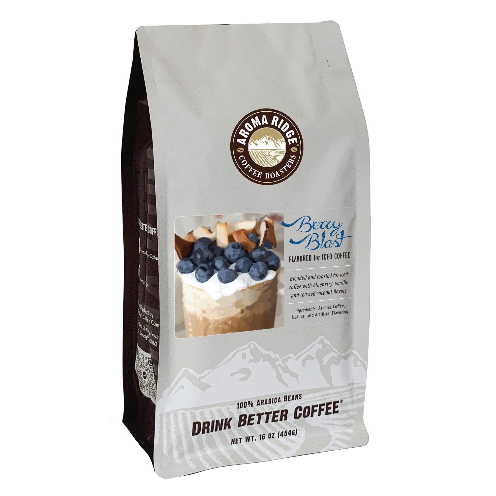 Aroma Ridge Coffee Roasters Berry Blast Cold Brew Flavored Coffee
