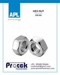 STAINLESS STEEL HEX NUTS