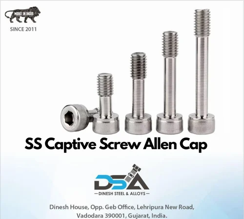 SS 304 Captive Screw ALLEN CAP